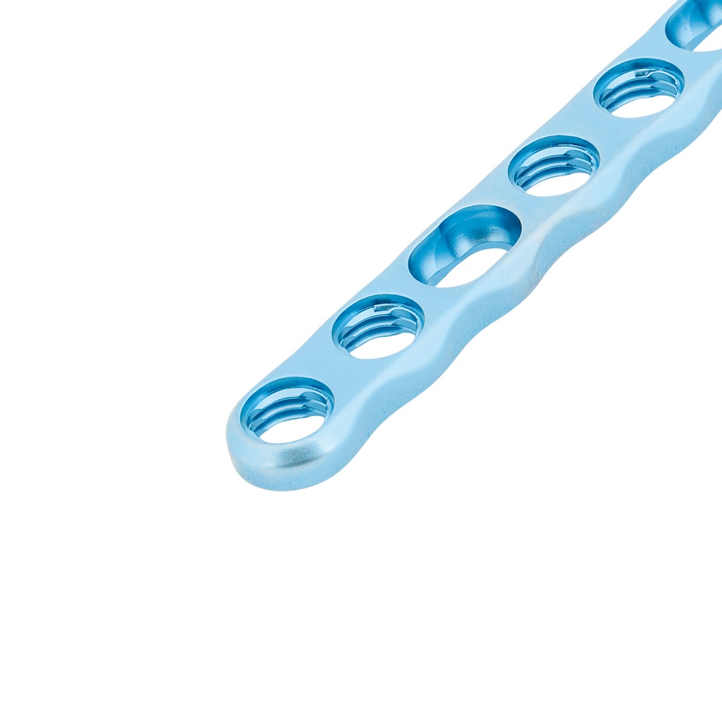 EickLoxx Small Contour 3,0 mm L-plade venstre, 9 huller